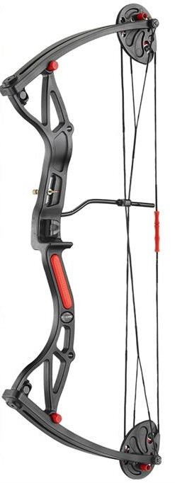 KIT DE ARCO NIÑOS BUSTER 15 - 29LBS RH 17 - 26" 75% LET-OFF BLACK