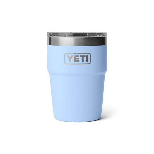 YETI STACKABLE CUP RAMBLER 16OZ (473ML) BIG SKY BLUE