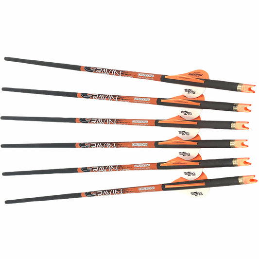 RAVIN BOLT ORANGE NOCKS .003" 6/PACK