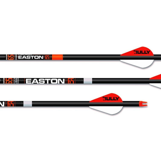 EASTON COMPLETE ARROW 6.5MM BOWHUNTER CAL 300 PACK 6