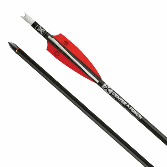 TENPOINT BOLT CARBON CENTERPUNCH EVO-X 20" WITH ALPHA NOCK HP .001" PACK 6