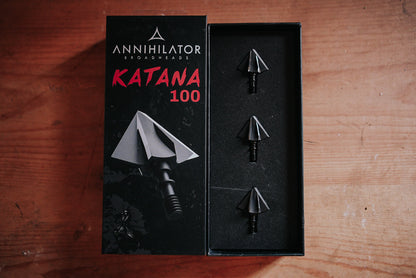 PUNTA DE CAZA ANNIHILATOR KATANA RIGHT PACK 3
