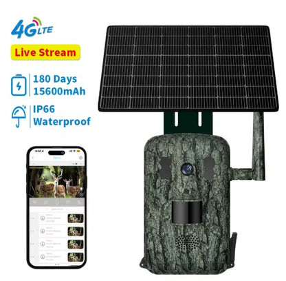 CÁMARA DE FOTOTRAMPEO A8 4G CON VIDEO EN DIRECTO E INFRARROJOS INVISIBLES