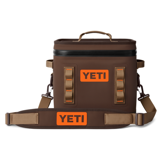 YETI HOPPER FLIP 12 NEVERA BLANDA WETLANDS BROWN